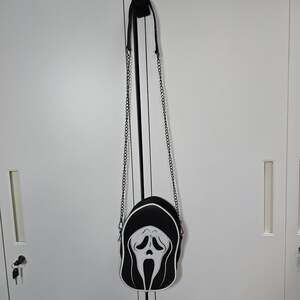 Ghost Face Crossbody Bag Halloween Purse